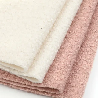 100% poliester Sherpa Teddy Fleece tkanina za jaknu za kaput