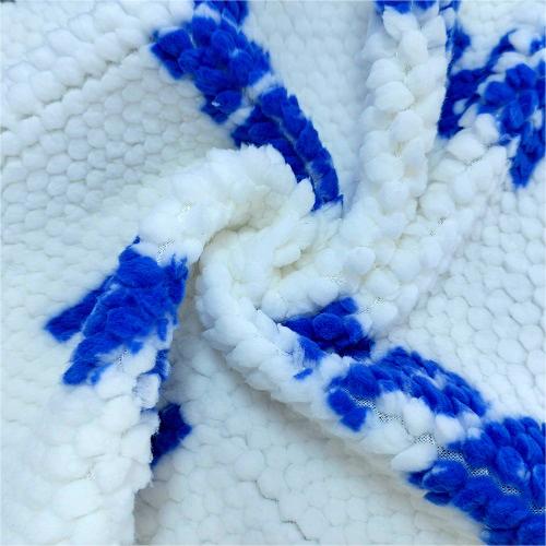 3D jacquard sherpa tkanina za pokrivač