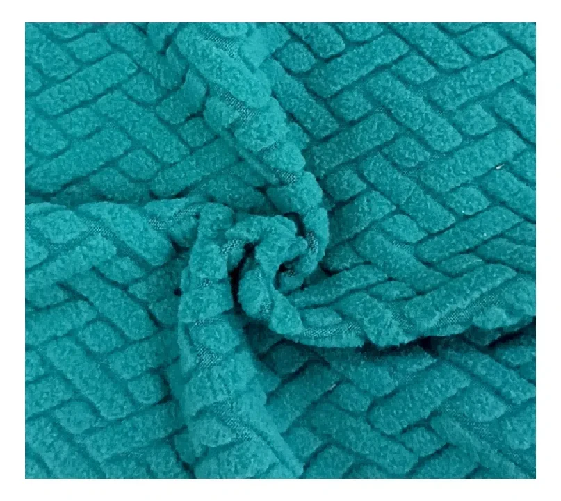 Jacquard polar flis Tkanina s iglama od polarnog flisa