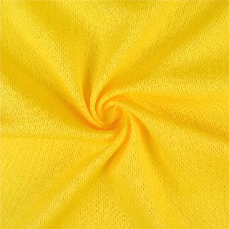 Knitted Polyester Bird Eye Hole Mesh Fabric manufacturers