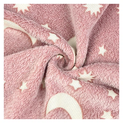 Tkanina od flanela koja raste u mraku