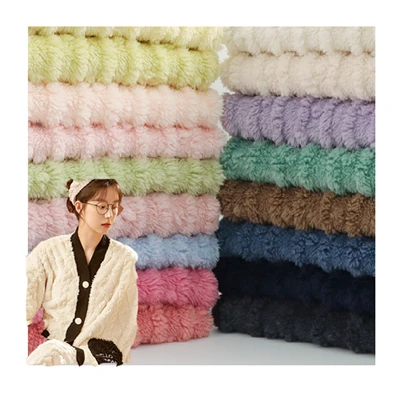 Jacquard pletenje Sherpa tkanine