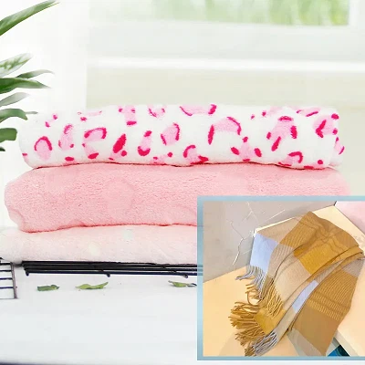 Jacquard Ananas Coral Plišana kućna tekstilna tkanina