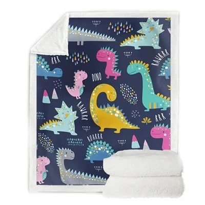 Sherpa Blaneket Animal Throw Theme