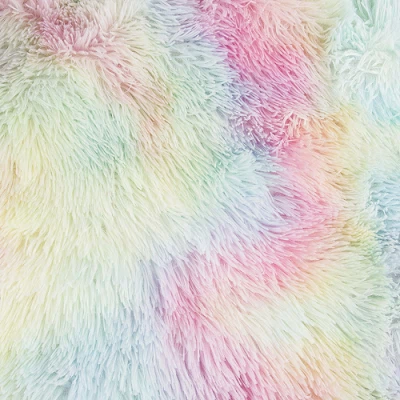 Tie-Dye Pv Fabric For Blanket