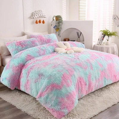 Pokrivač od šerpa flisa Tie Dye PV