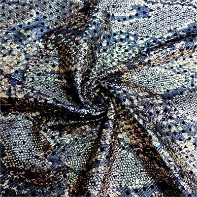 95% Polyester 5%spandex Gilding Fabric